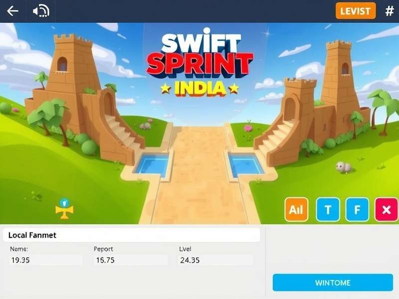 Swift Sprint India Local Tournament